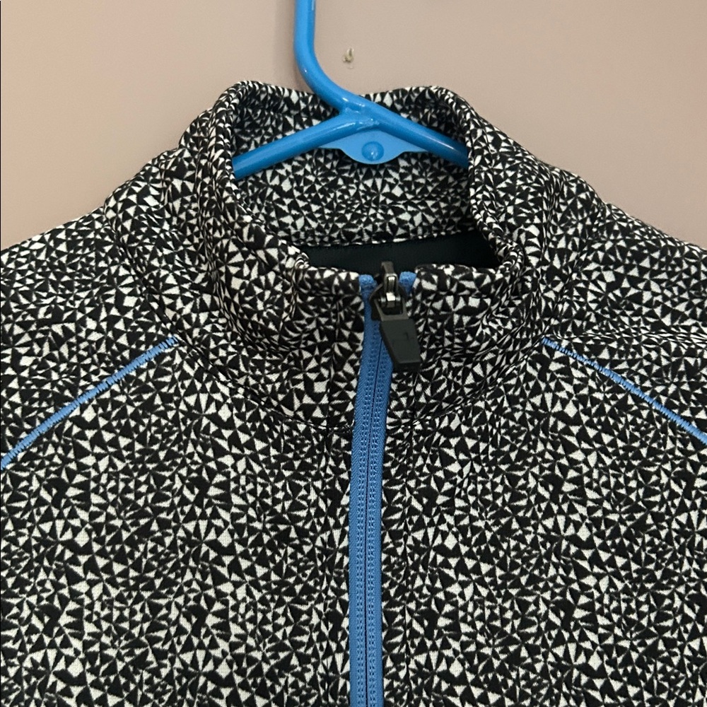 Magnolia Lane Tech Masters Augusta National  Geometric Full Zip Jacket Size M - Picture 6 of 13